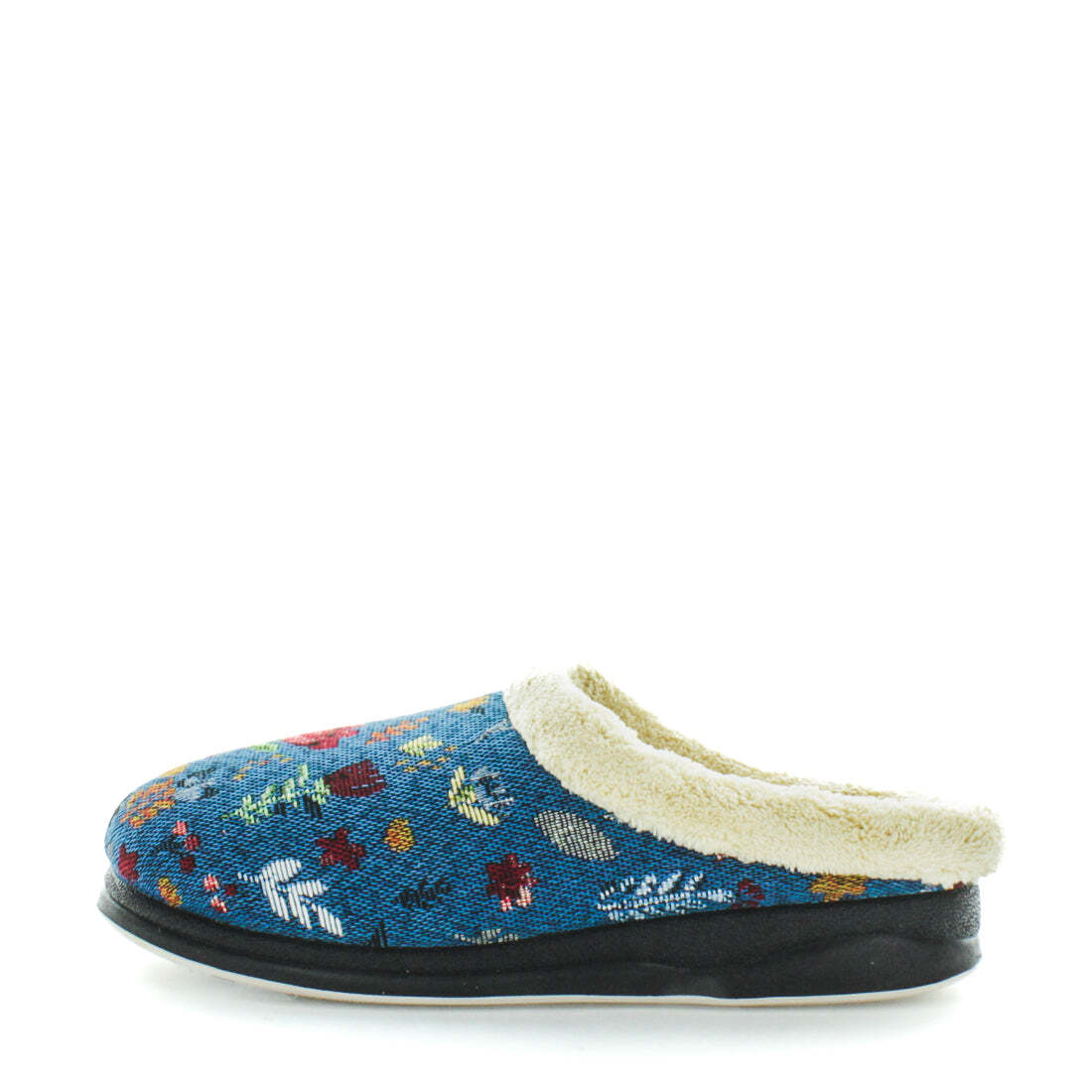 Panda ENDY Slippers Uggs Blue Embroidery Shoe 6 Main image