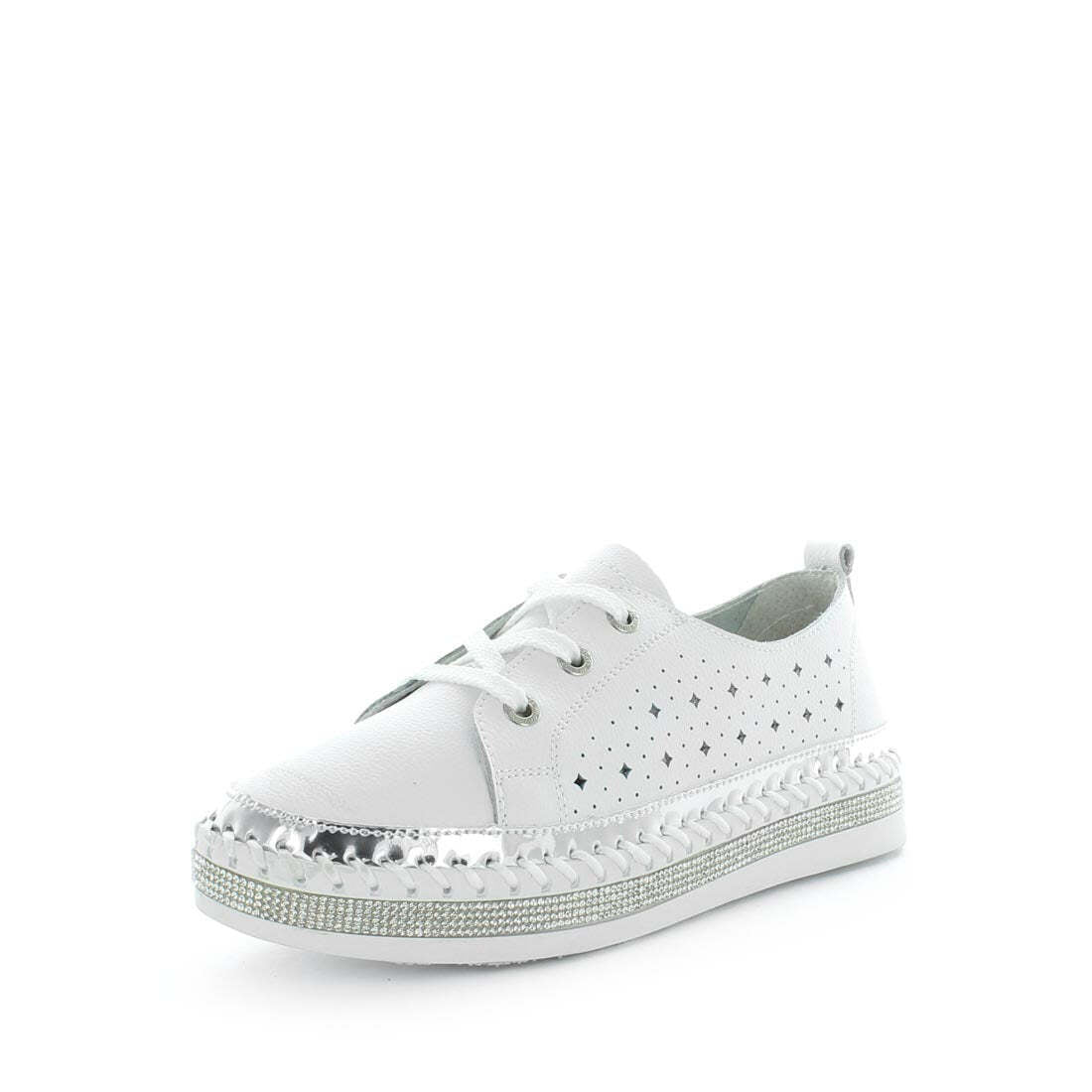 JUST BEE Women's CASINI Flats White 38EU Main image