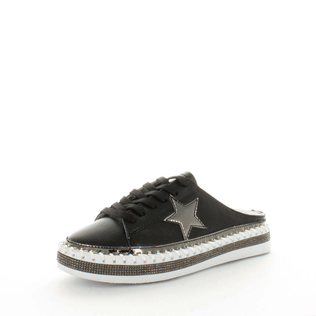 JUST BEE Women's CHAISE Loafers / Slip ons Black/Pewter 40EU Main image
