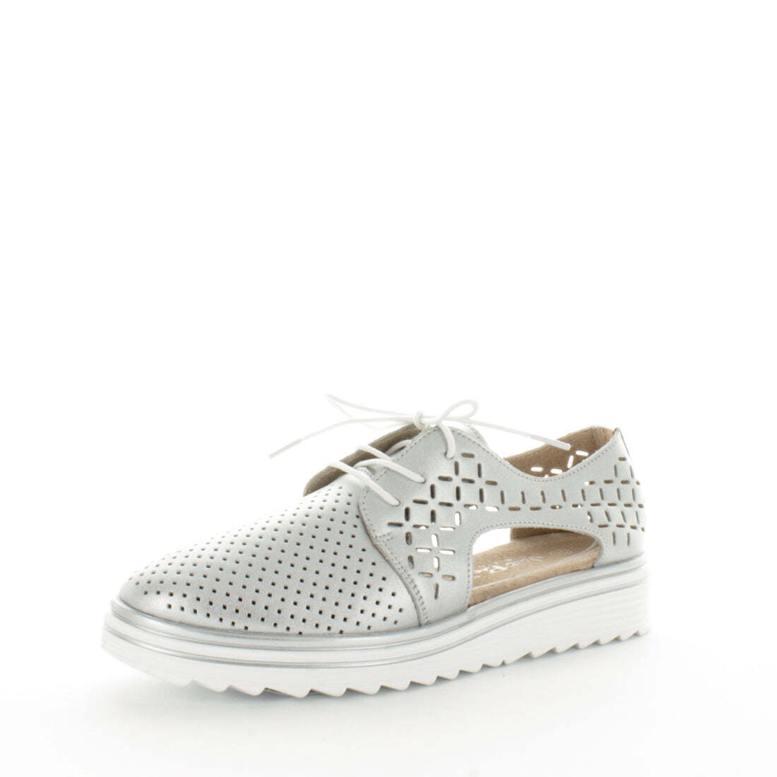 JUST BEE Women's CINSY Sneakers Silver 36EU Main image