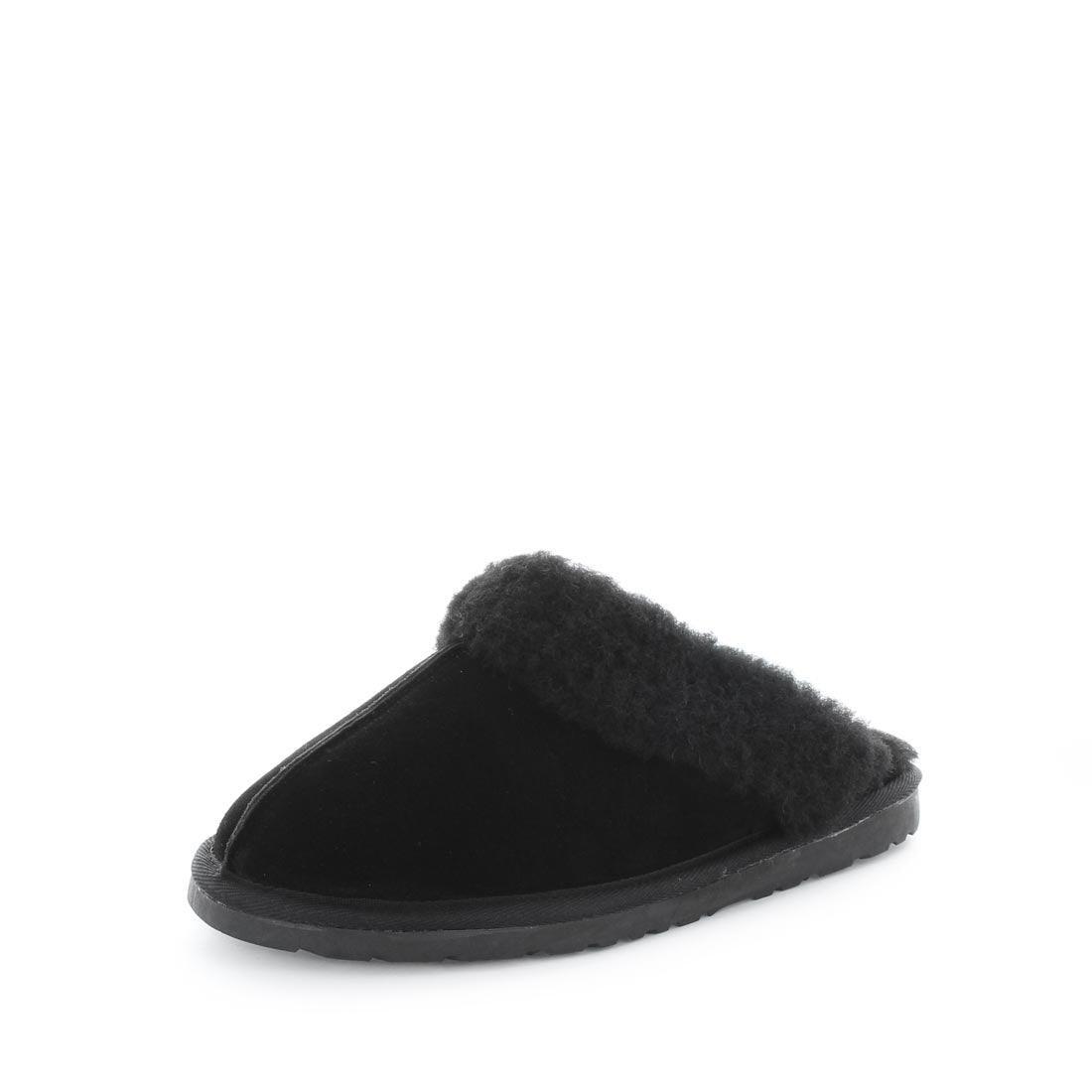 JUST BEE Women's CITA Slippers Black 10US Main image