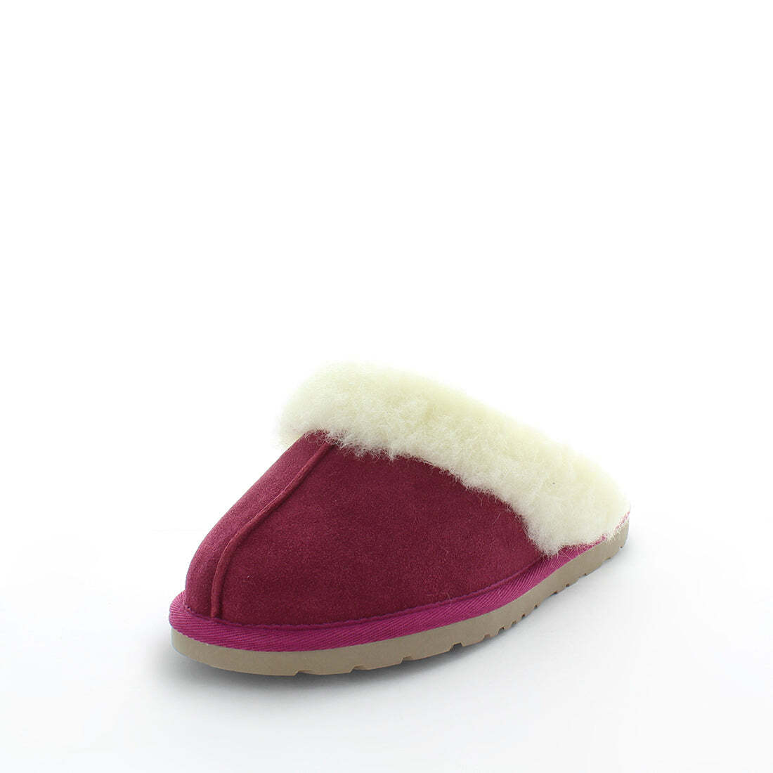 JUST BEE Women's CITA Slippers Plum 8US Main image