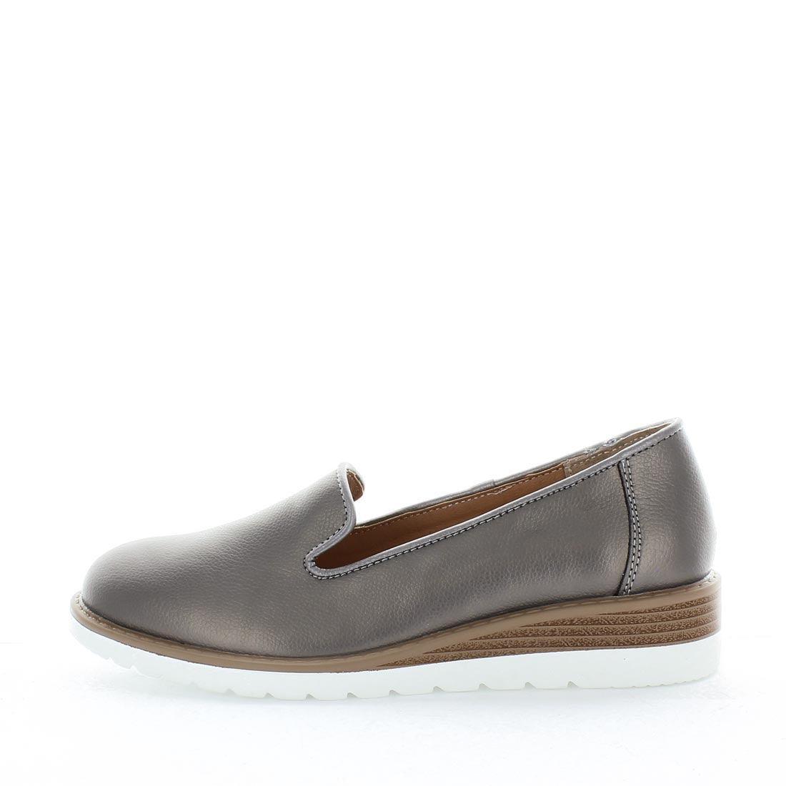 JUST BEE Women's CLAUDIA Flats Pewter 38EU Main image