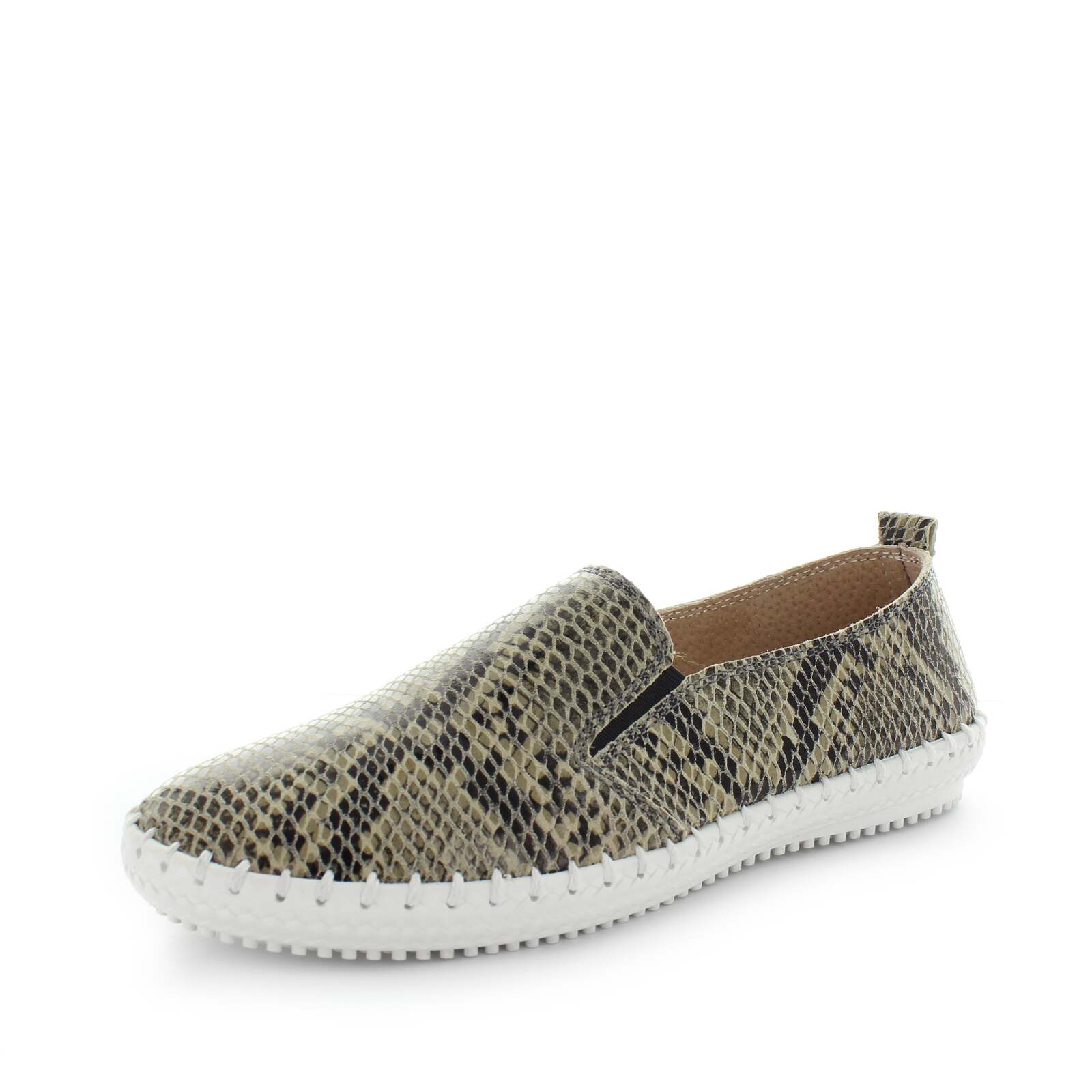 JUST BEE Women's COBLE Loafers / Slip ons Snake Print 37EU Main image