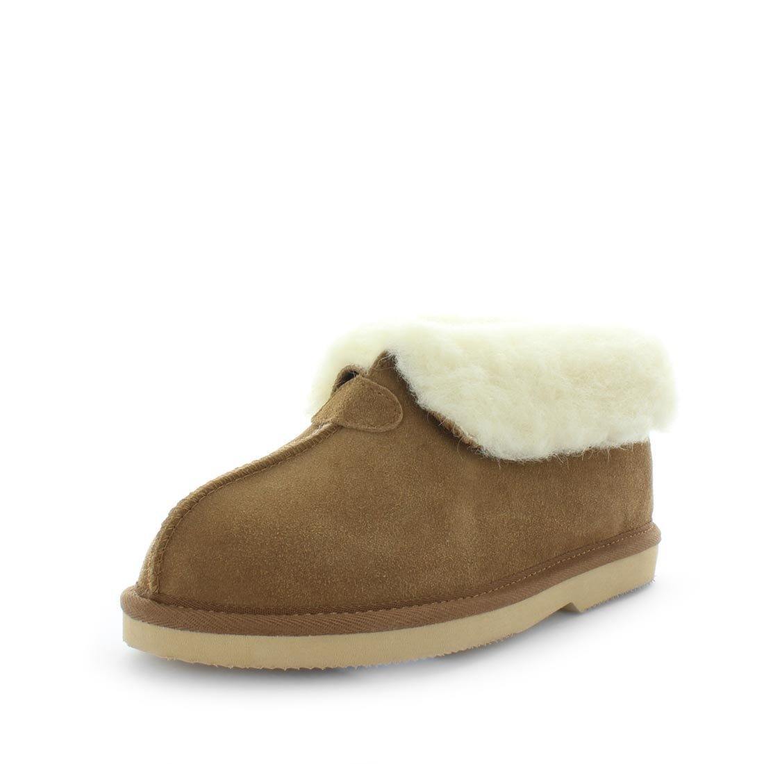 JUST BEE Women's COSA Slippers Chestnut 10US Main image