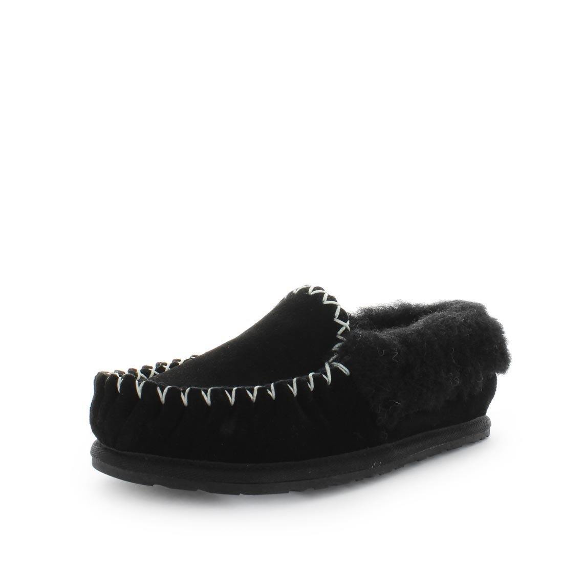 JUST BEE Women's CRAFTS Slippers Black 6US Main image
