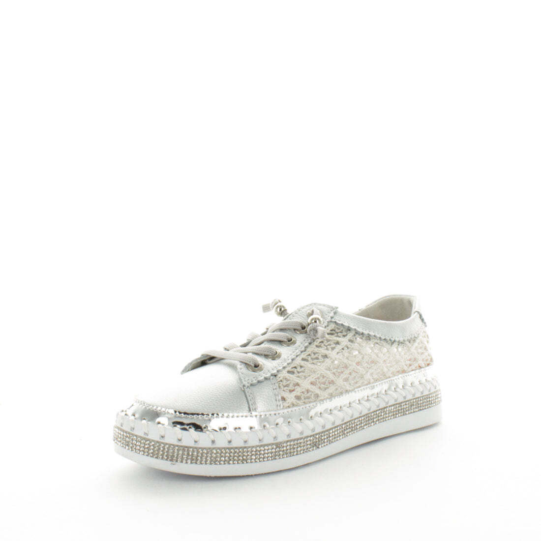 JUST BEE Women's CRAFTY Sneakers Silver 42EU Main image