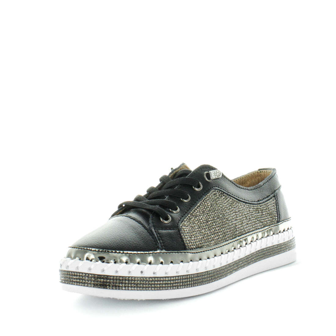 JUST BEE Women's CRISTEL Sneakers Black 38EU Main image