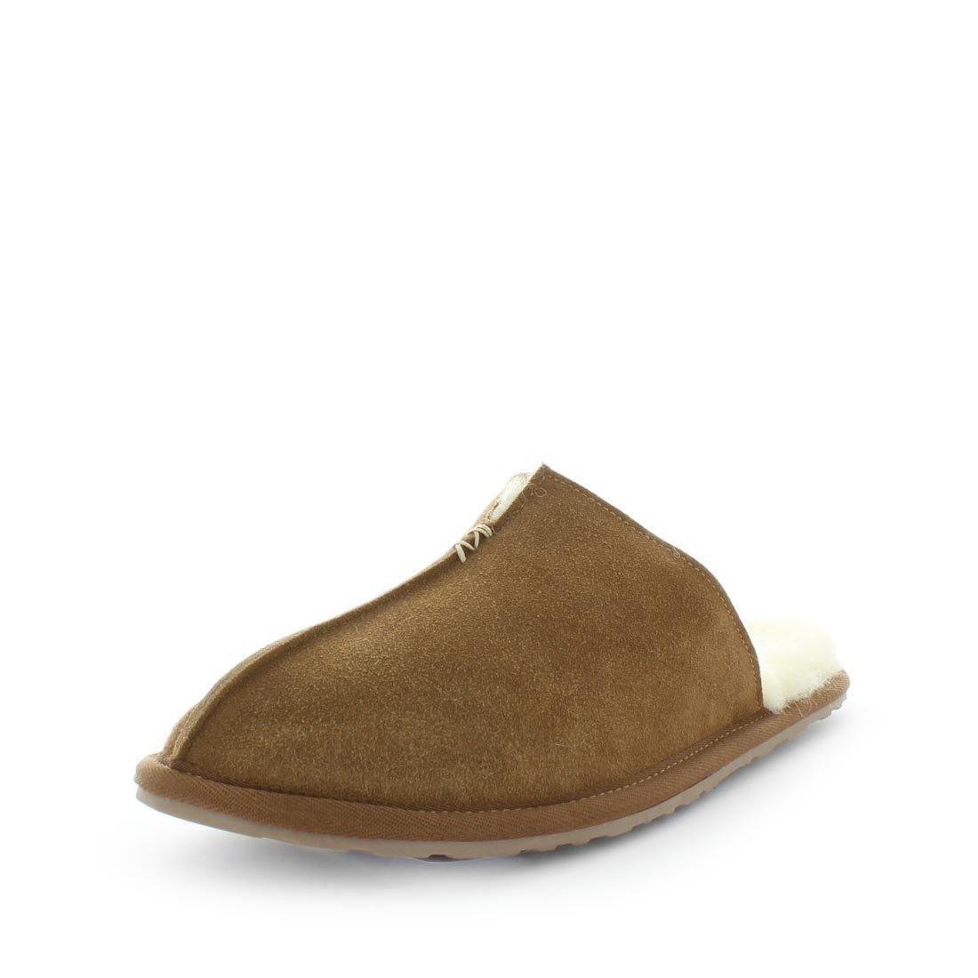 JUST BEE Men's CUFFS Slippers Chestnut 11UK Main image