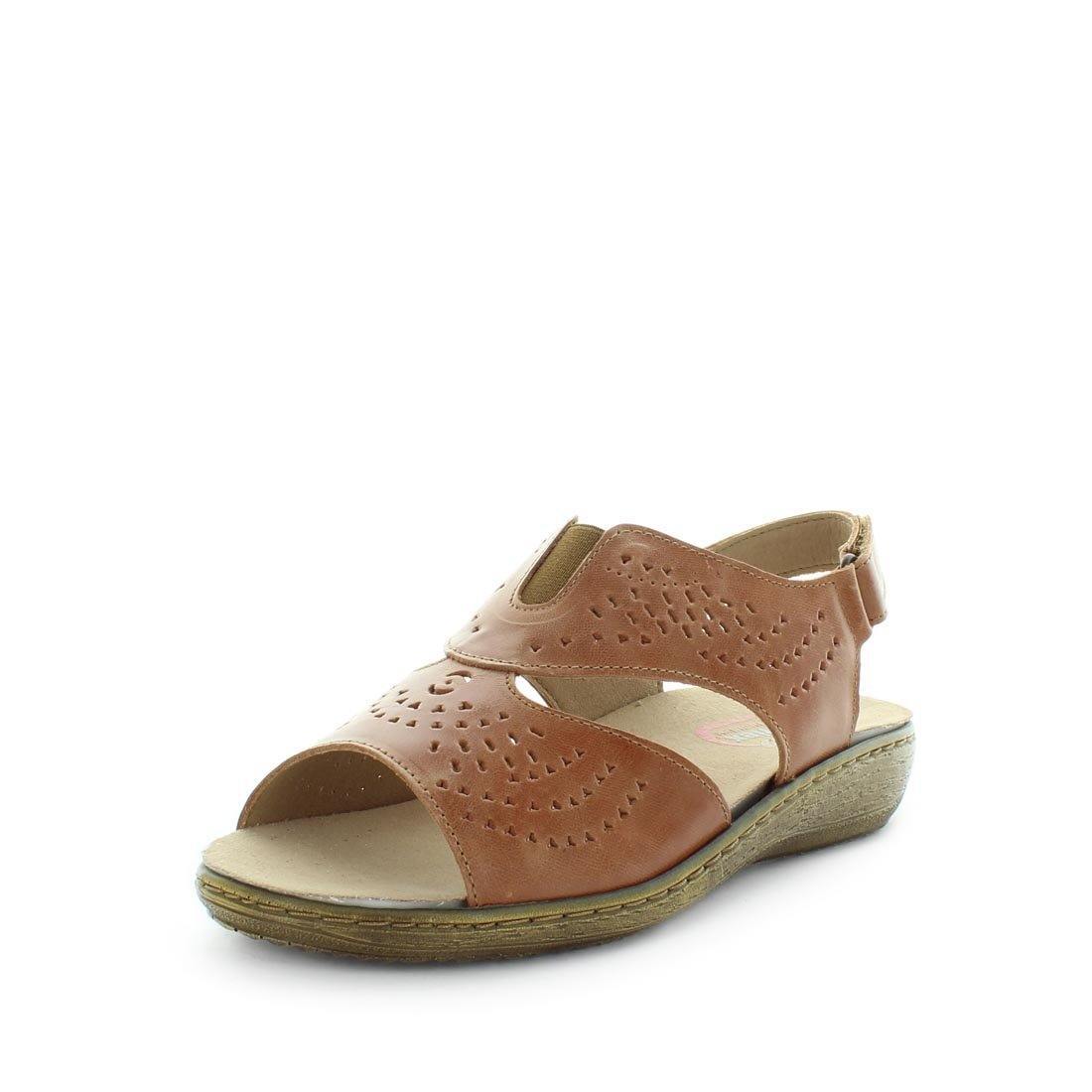 KIARFLEX Women's KADE Sandals Tan Shoe 42EU Main image