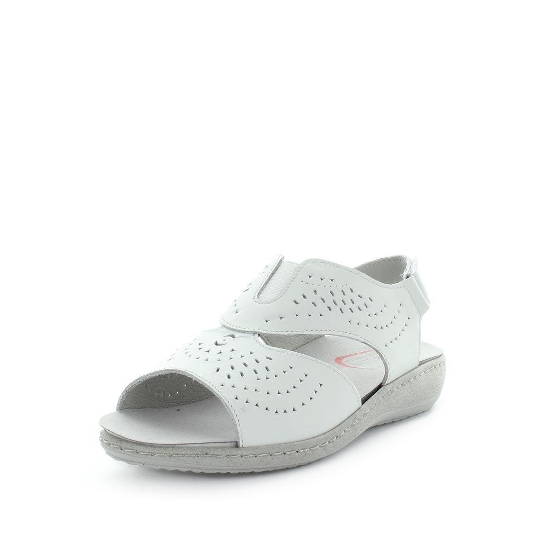 KIARFLEX Women's KADE Sandals White Shoe 38EU Main image
