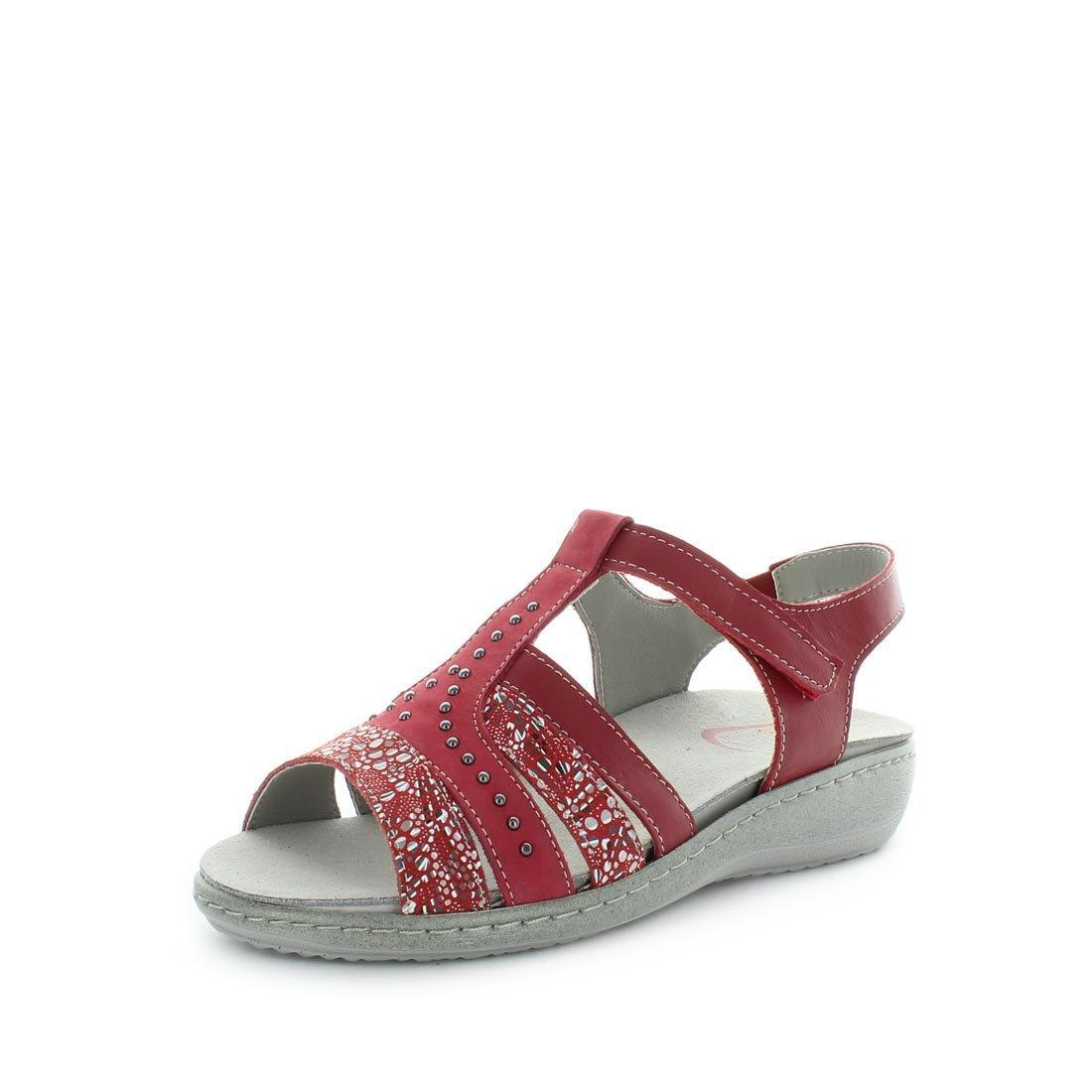 KIARFLEX Women's KIRSTEN Sandals Red Shoe 38EU Main image