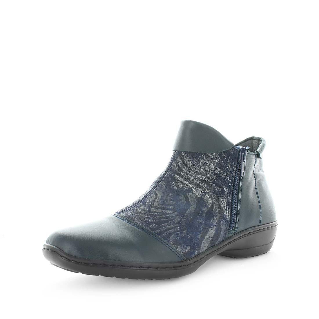KIARFLEX Women's KLAP Boots Navy Zebra Shoe 37EU Main image