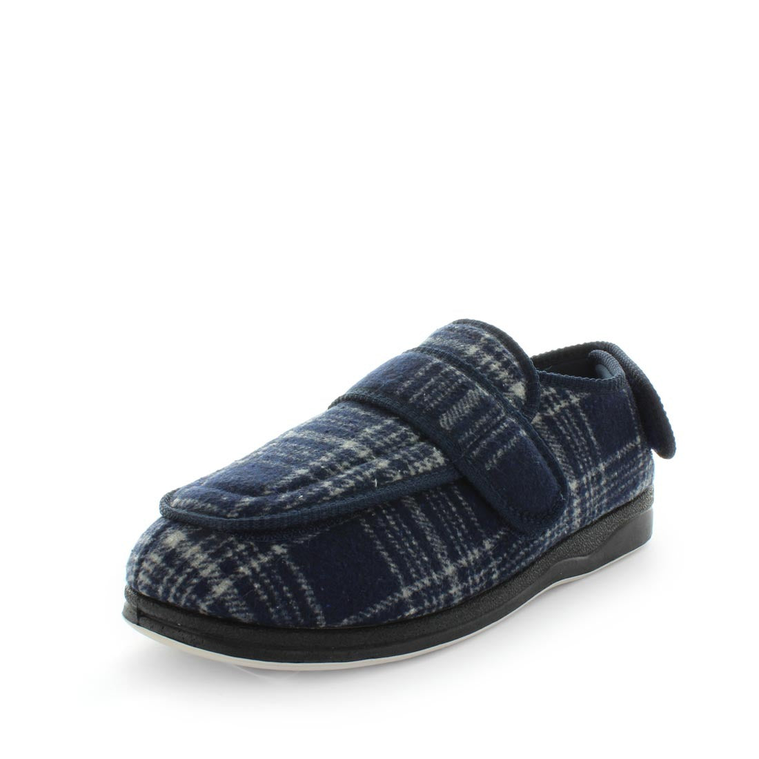 Panda EDISON Slippers Uggs Navy/Blue Check Shoe 8 Main image