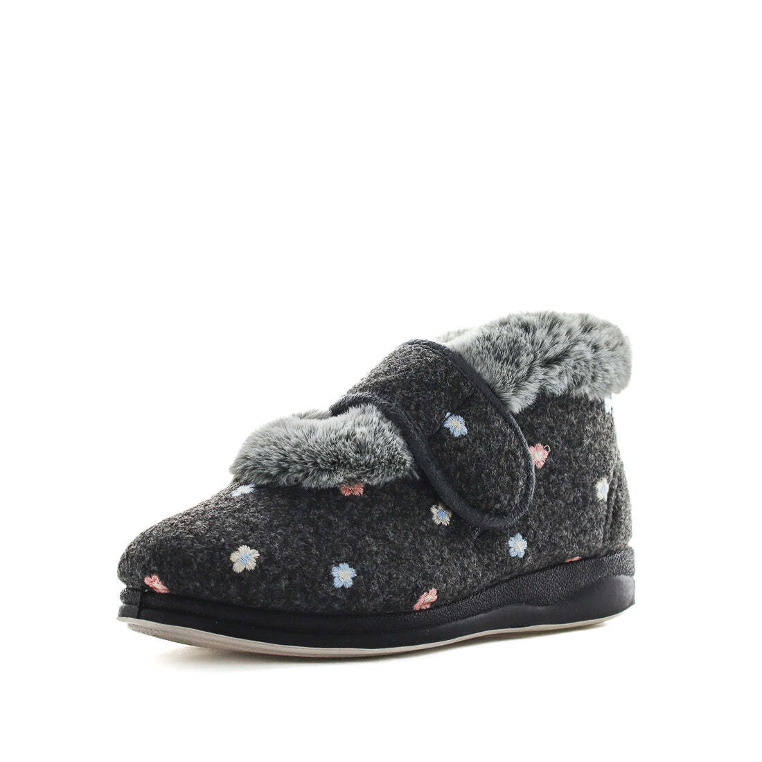 Panda EMEE Slippers Uggs Grey Floral Shoe 7 Main image