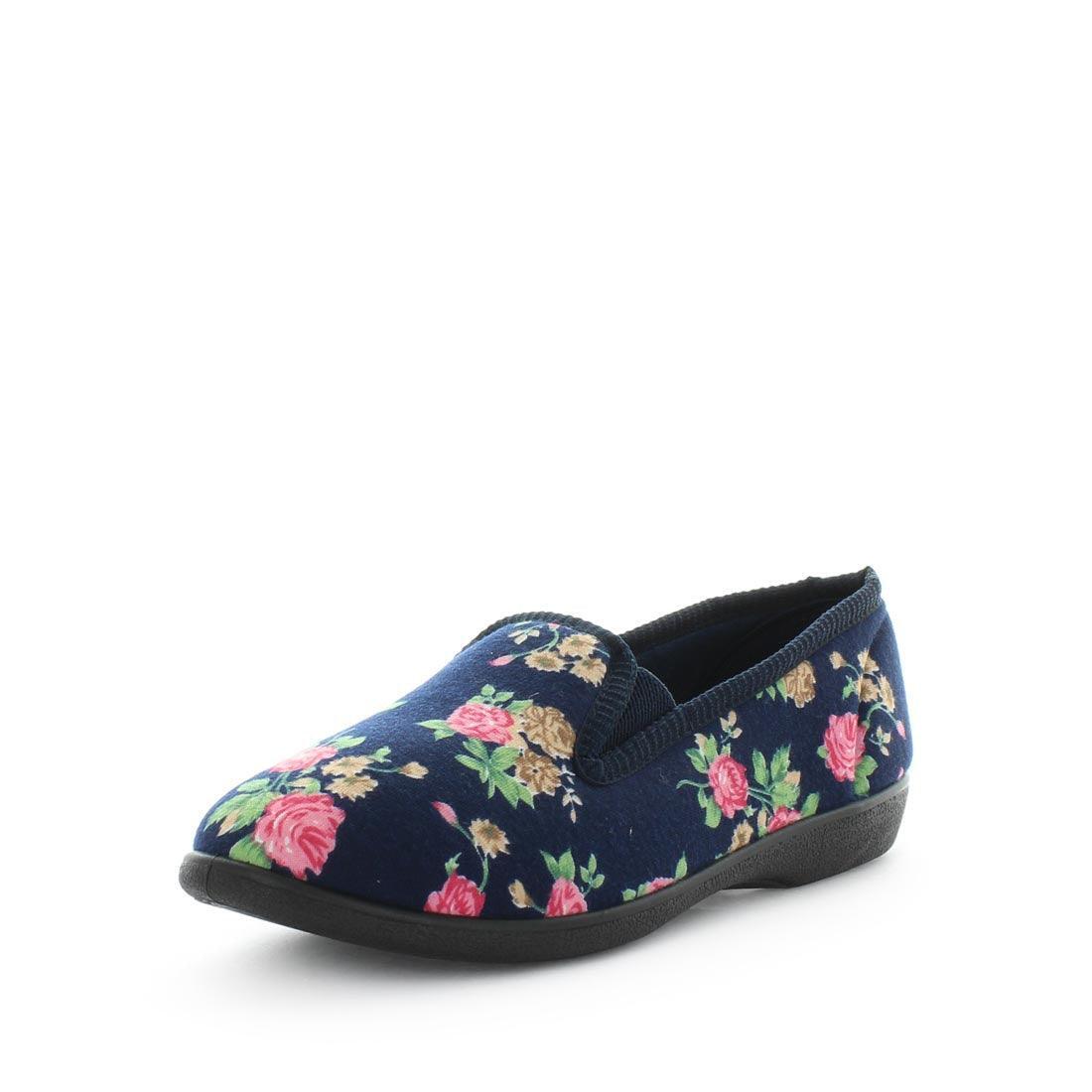 Panda PERTA Slippers Uggs Navy Floral Shoe 6 Main image