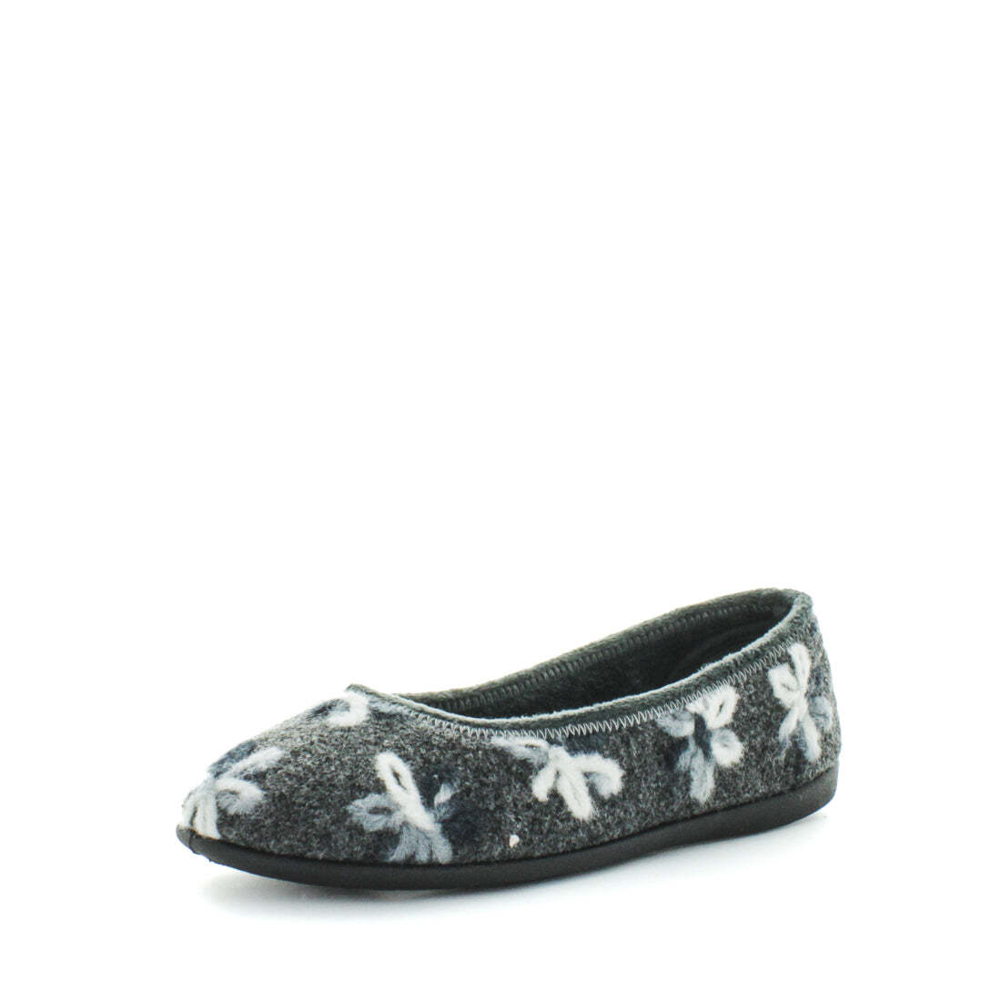 Panda PESPERA Slippers Uggs Dark Grey Embroidery Shoe 5 Main image