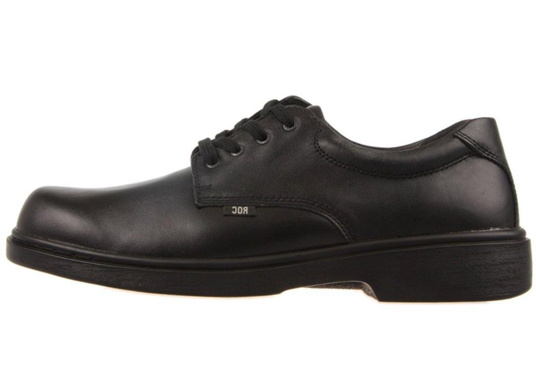 ROC SHOES Boy's STROBE-Y School Black Shoe 3.5EU Main image