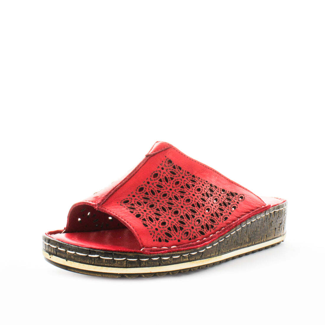 SOFT TREAD ALLINO Women's BAISHA Loafers / Slip ons Red Shoe 41EU Main image
