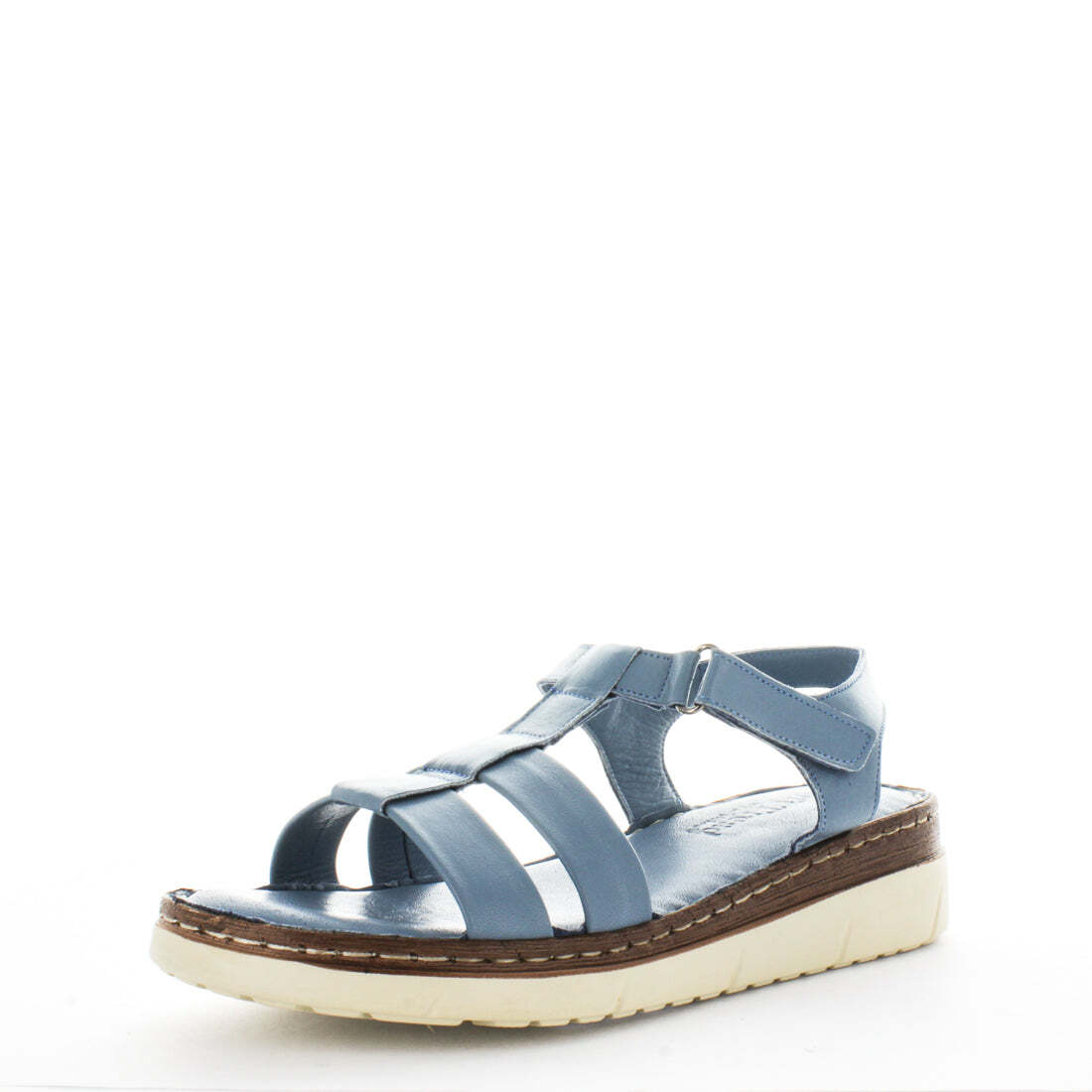 SOFT TREAD ALLINO Women's BANCY Sandals Blue Shoe 39EU Main image
