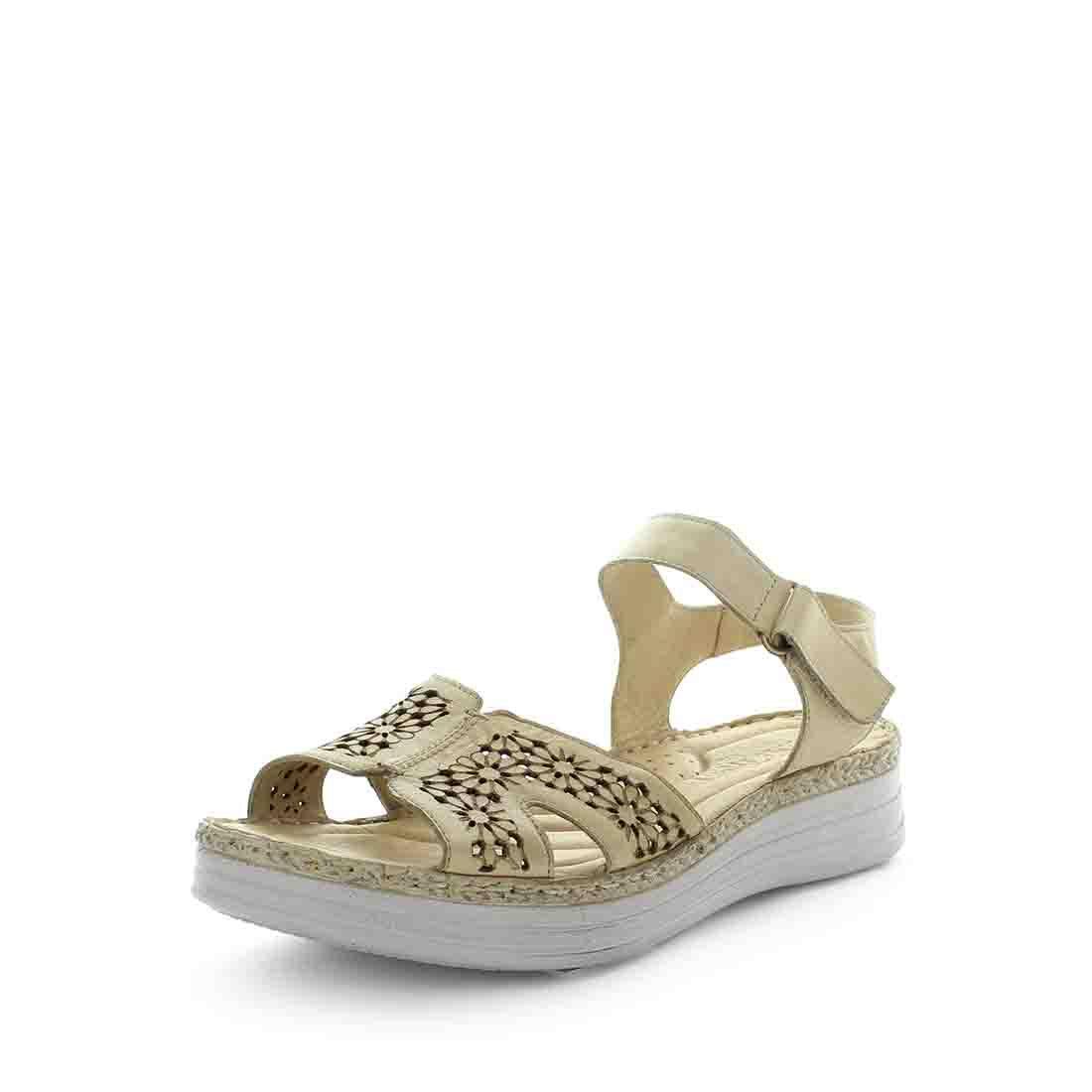 SOFT TREAD ALLINO Women's BANITA Sandals Beige Shoe 38EU Main image