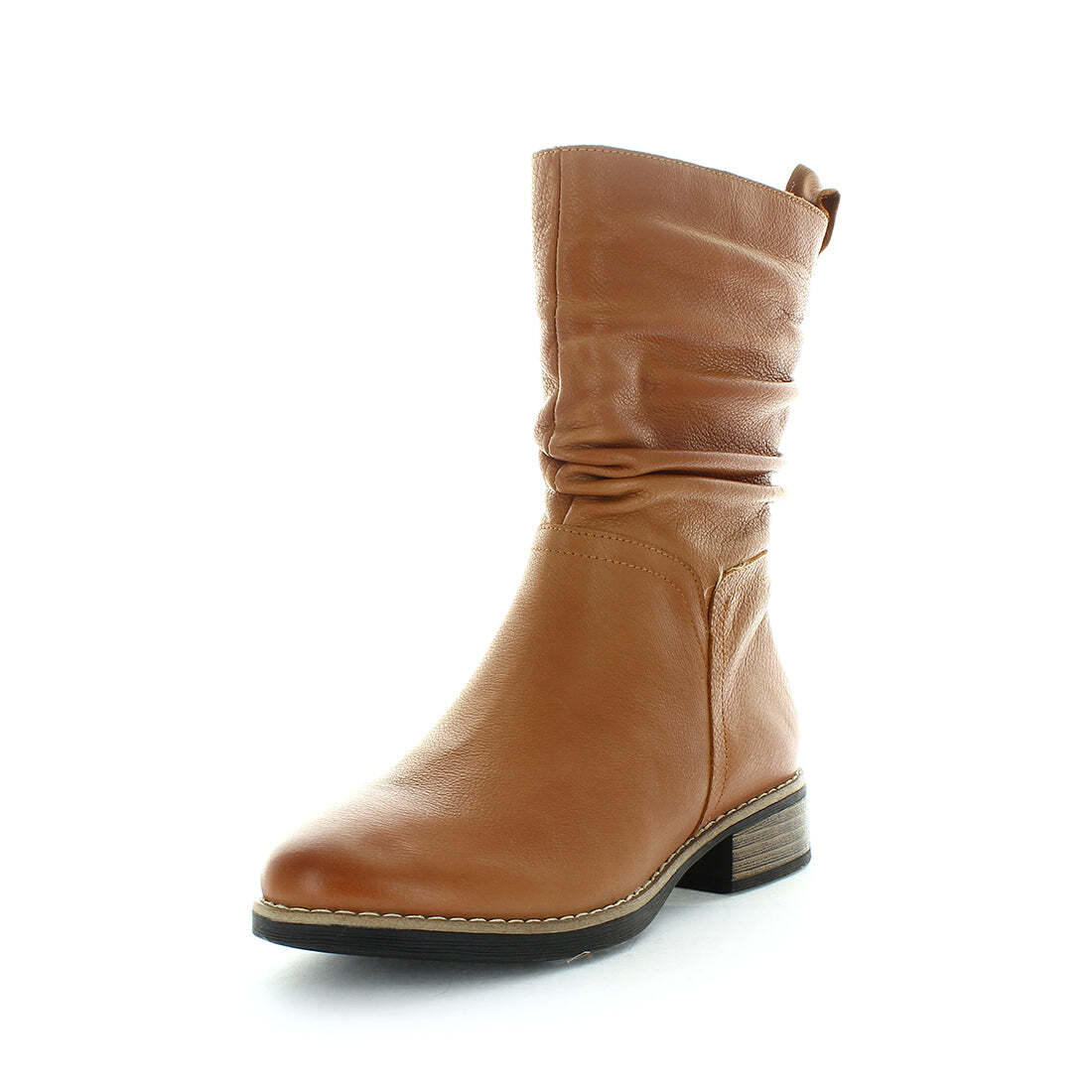 SOFT TREAD ALLINO Women's BINGO Boots Tan Shoe 41EU Main image