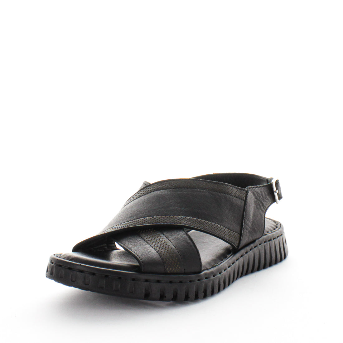 SOFT TREAD ALLINO Women's BITARA Sandals Black Shoe 38EU Main image