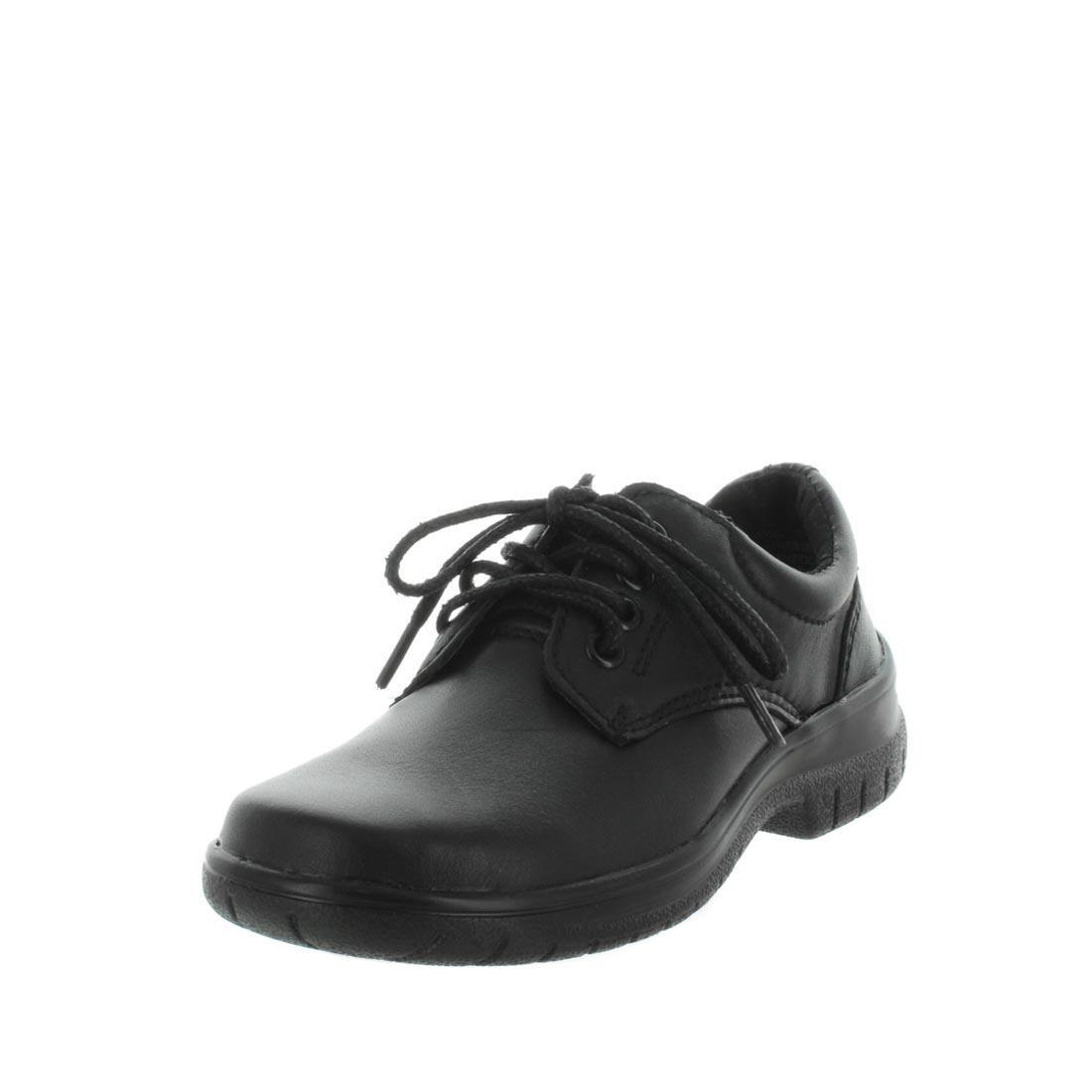WILDE SCHOOL Girl's JAMEL2 School Black Smooth Shoe 9US Main image