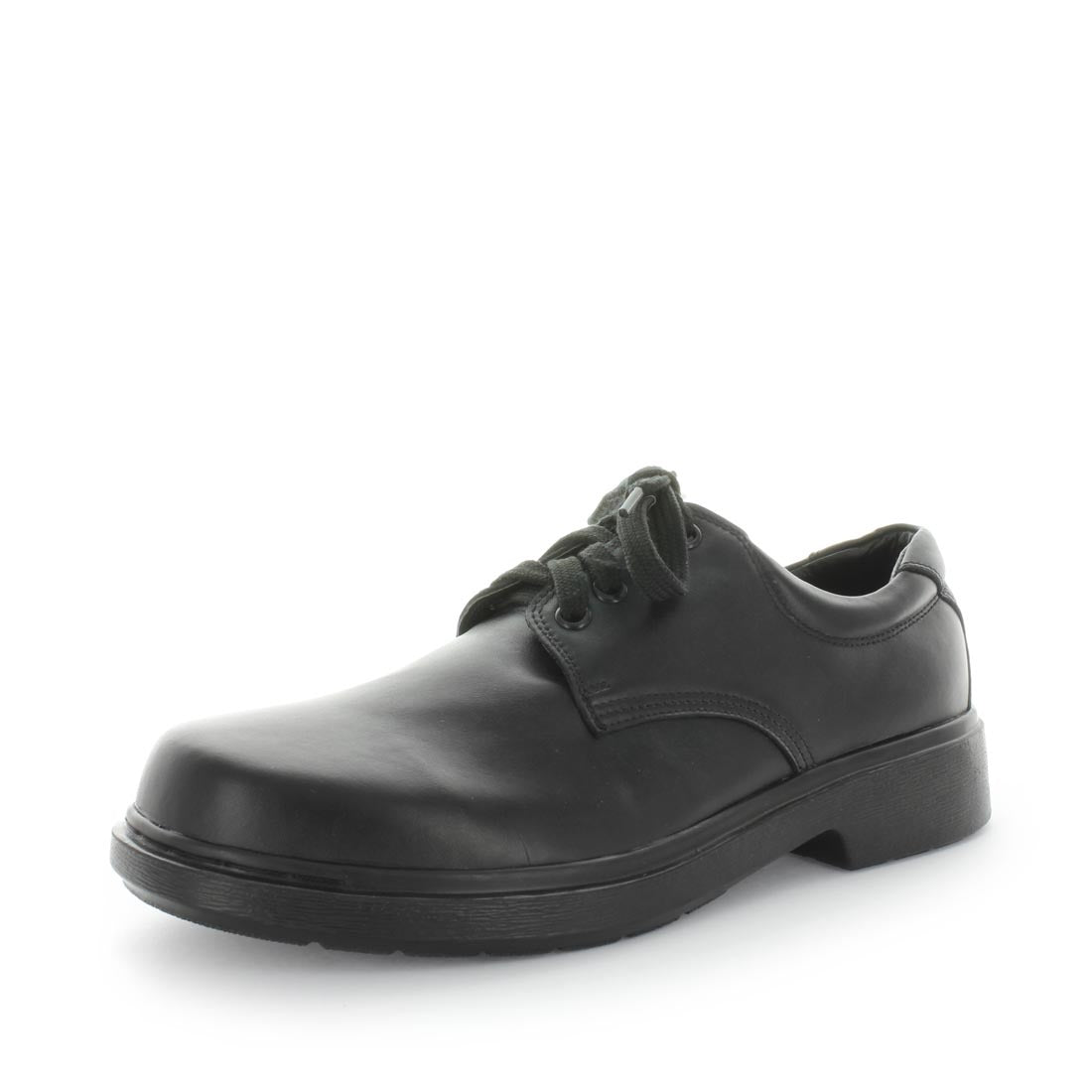 WILDE SCHOOL Boy's JENKIN School Black Smooth Shoe 42EU Main image