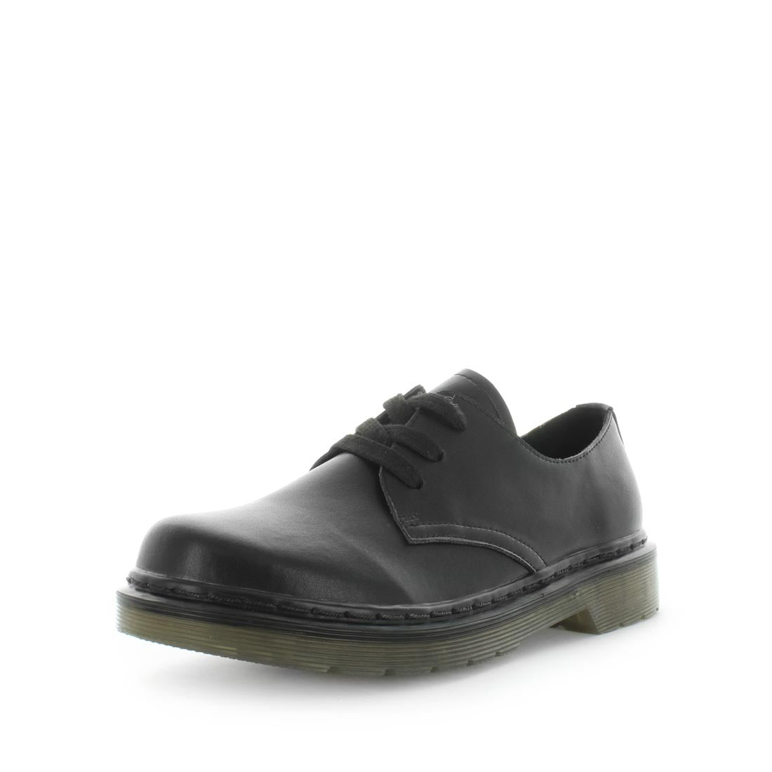 WILDE SCHOOL Girl's JERICO School Black Off Shine Shoe 36EU Main image