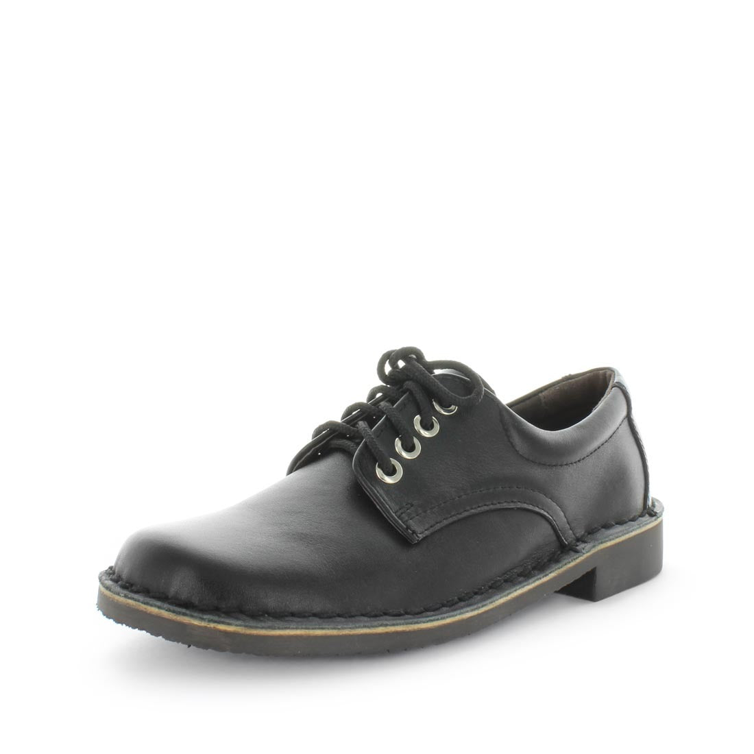 WILDE SCHOOL Girl's JUDE School Black Smooth Shoe 8US Main image