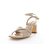 WILDE Women's SANDREA Sandals Beige Shoe 40EU