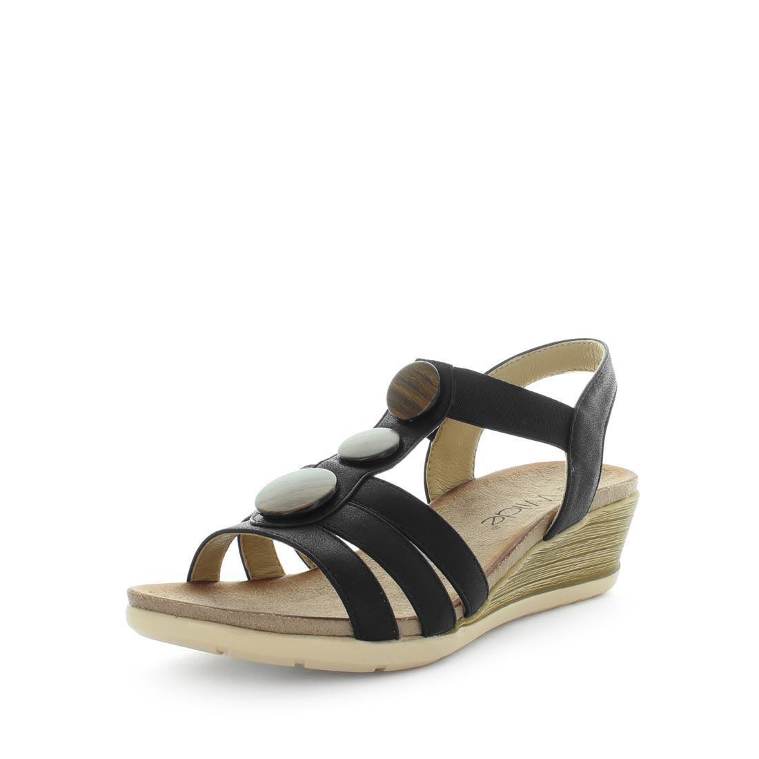 WILDE Women's SAURA Sandals Black Shoe 40EU Main image