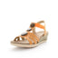 WILDE Women's SAURA Sandals Orange Shoe 40EU