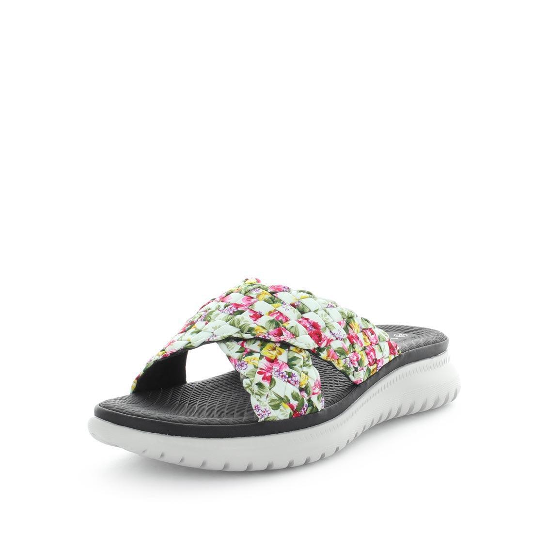 WILDE Women's SELVA Sandals White Floral Shoe 39EU Main image