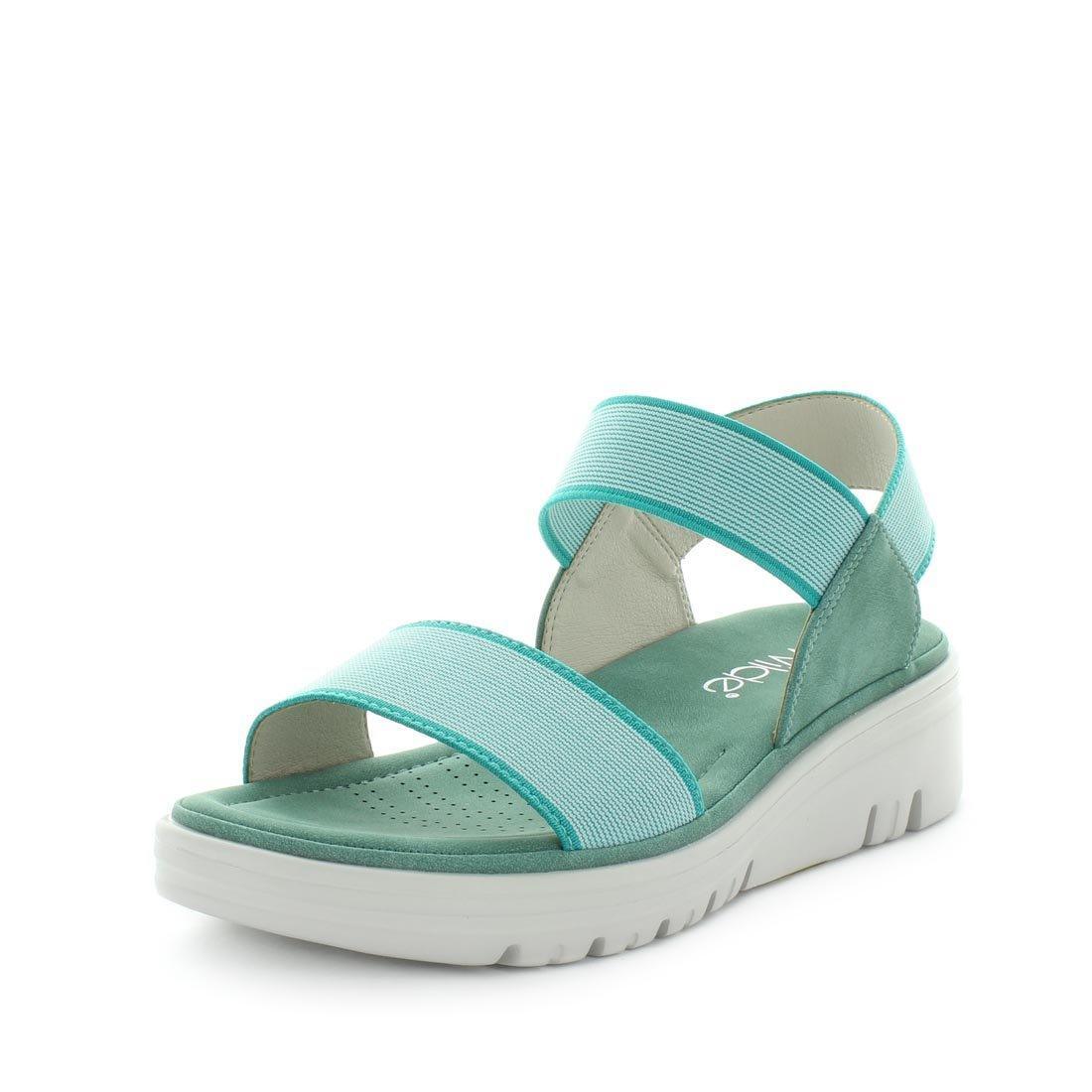 WILDE Women's SIPPY Sandals Green Shoe 39EU Main image