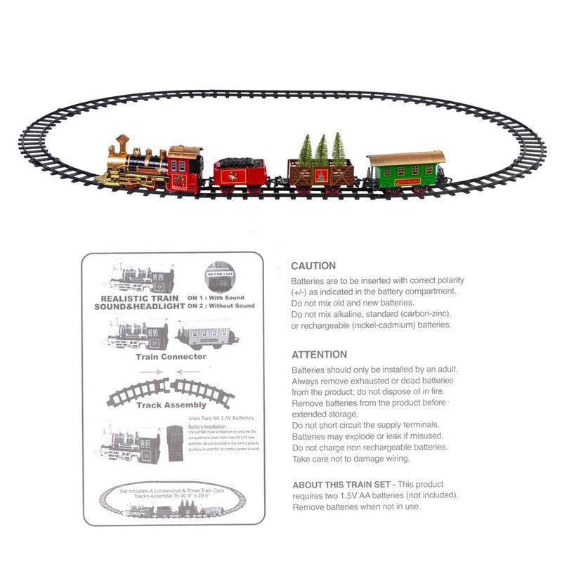 NNEOBA Christmas Village Train Set Secondary image