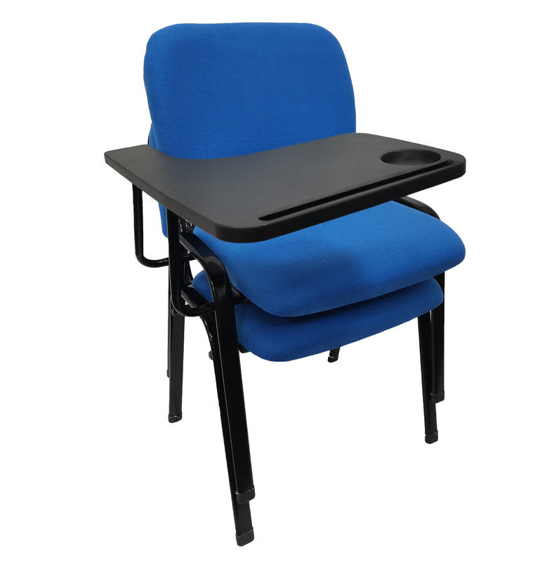 NNECN Lecture Chair with Table Top for Classroom Lecture Training Conference (Set of 6-Blue) Main image