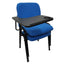 NNECN Lecture Chair with Table Top for Classroom Lecture Training Conference (Set of 6-Blue)