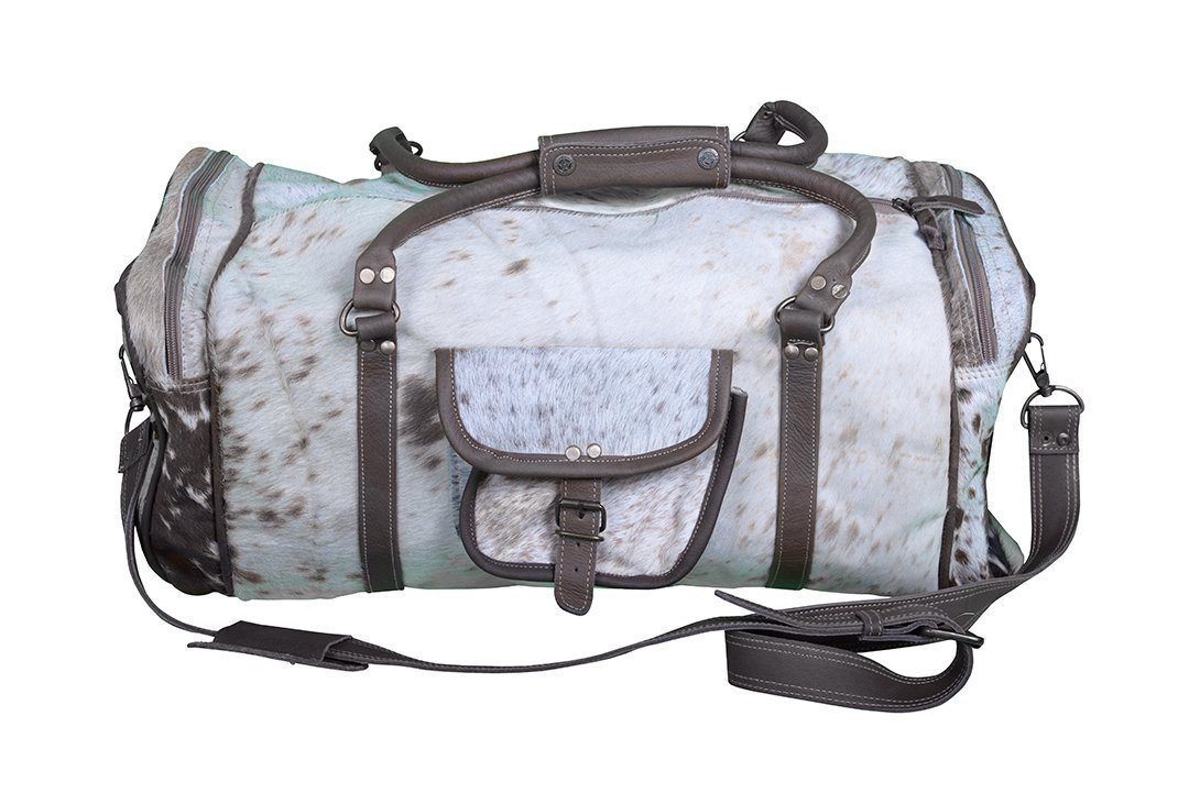 COWHIDE OVERNIGHT BAG Secondary image