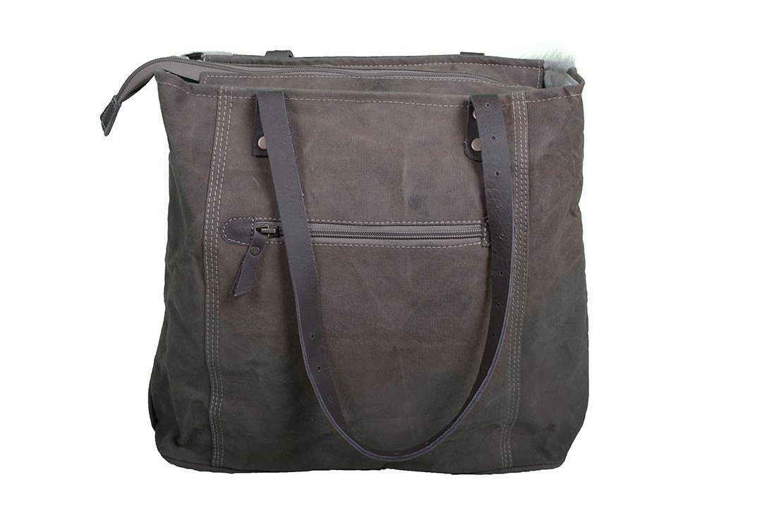 FLORAL COWHIDE BAG Secondary image