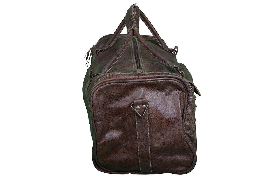 OVERNIGHT LEATHER DUFFLE BAG Secondary image