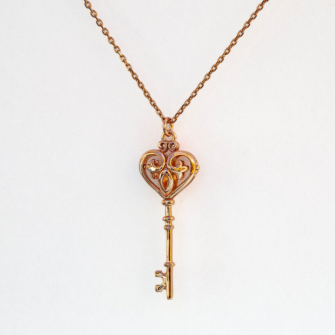 Gift Box - Key Rose Gold Aroma Necklace + Purify Oil Blend Secondary image