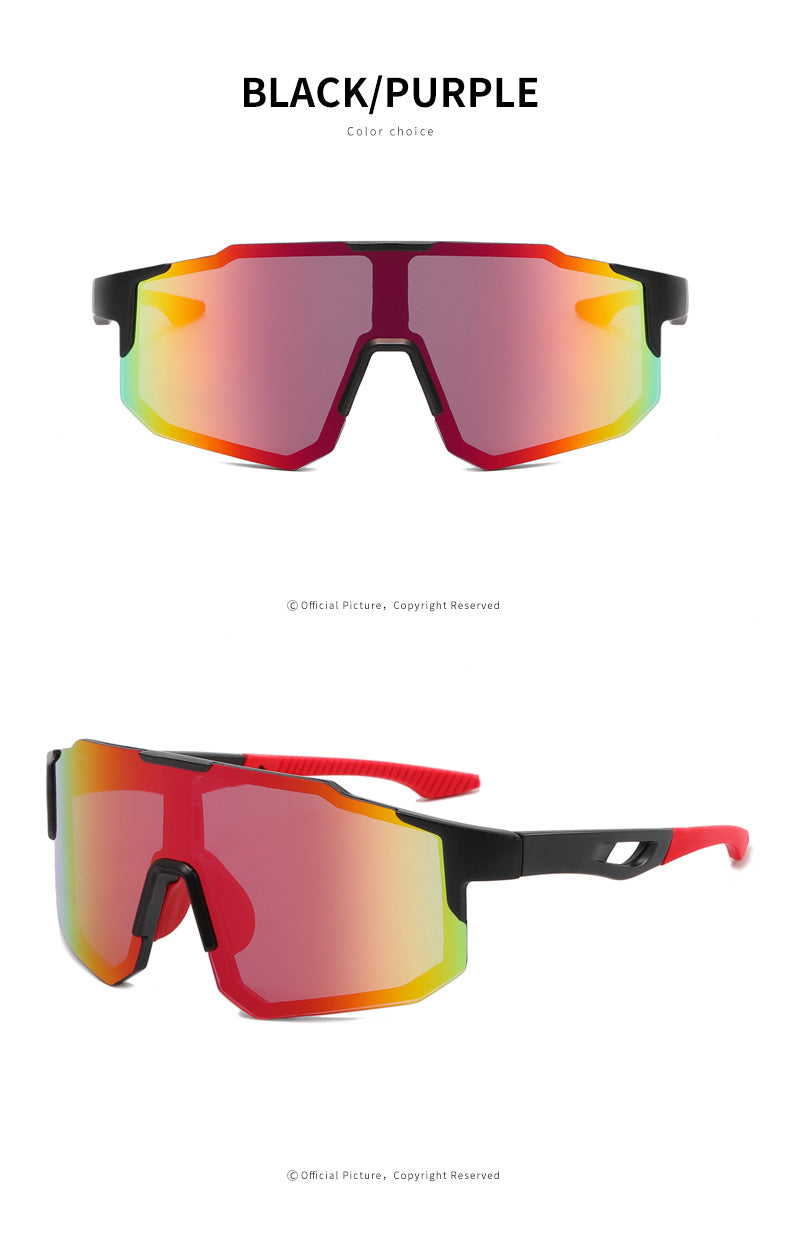 New sports sunglasses men's and women's cycling sunglasses dazzling sunglasses Secondary image