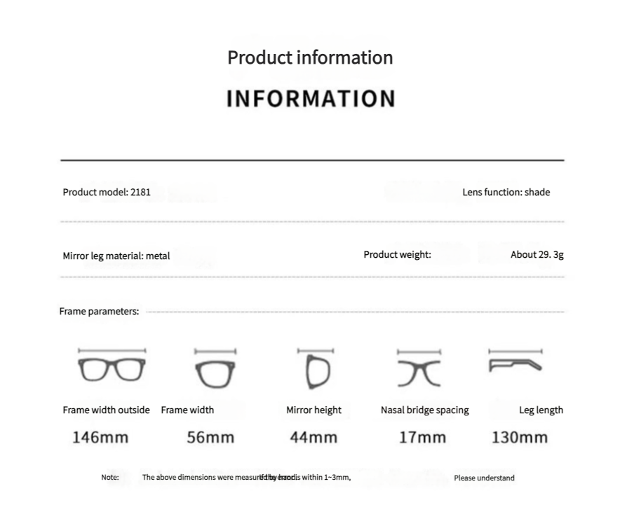 Chic Geometric Sunglasses Women's Fashion Metal Frame Sun Glasses Men Vintage Non-Mirrored Lenses Optical Gafas UV400 Secondary image