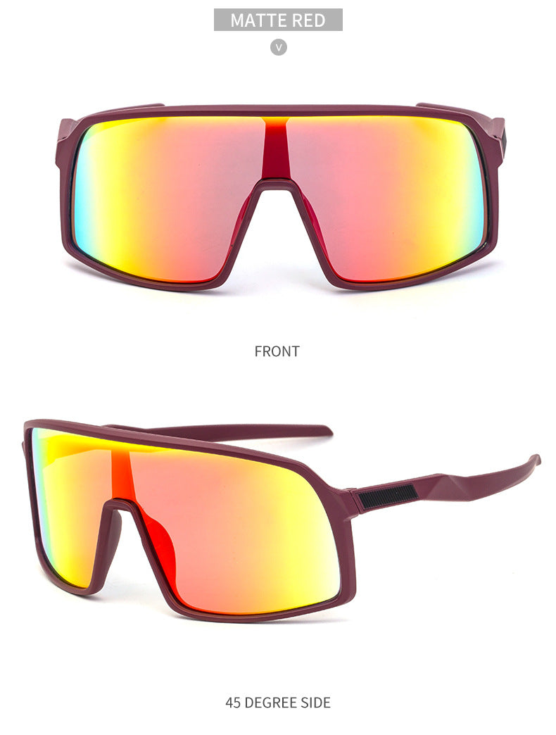 Cycling Sunglasses: Conquer the Road with Style and Protection Red colors Secondary image