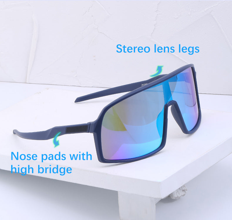 Cycling Sunglasses: Conquer the Road with Style and Protection Blue colors Secondary image
