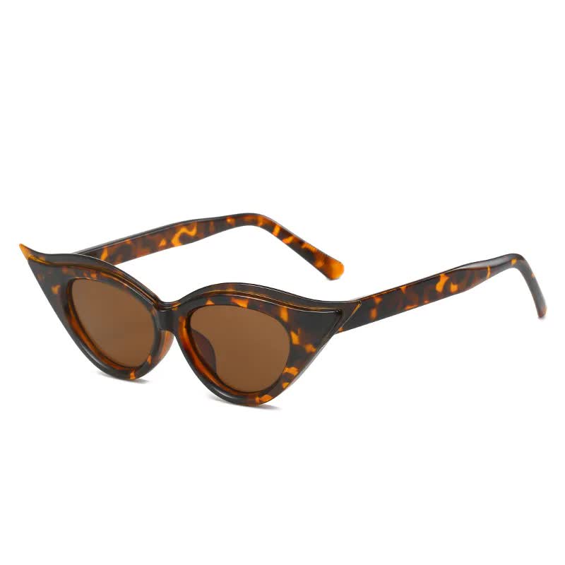 Retro Cat-Eye Sunglasses - Stylish Leopard Vintage Frames for Women Main image
