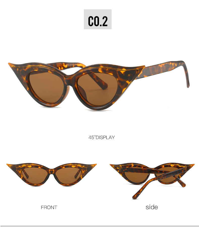 Retro Cat-Eye Sunglasses - Stylish Leopard Vintage Frames for Women Secondary image