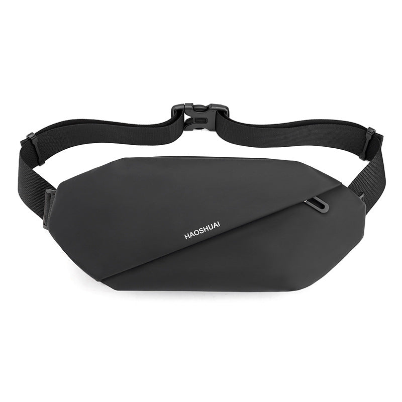 Versatile Crossbody/Fanny Pack for Men - Lightweight and Large Capacity (Black) Main image